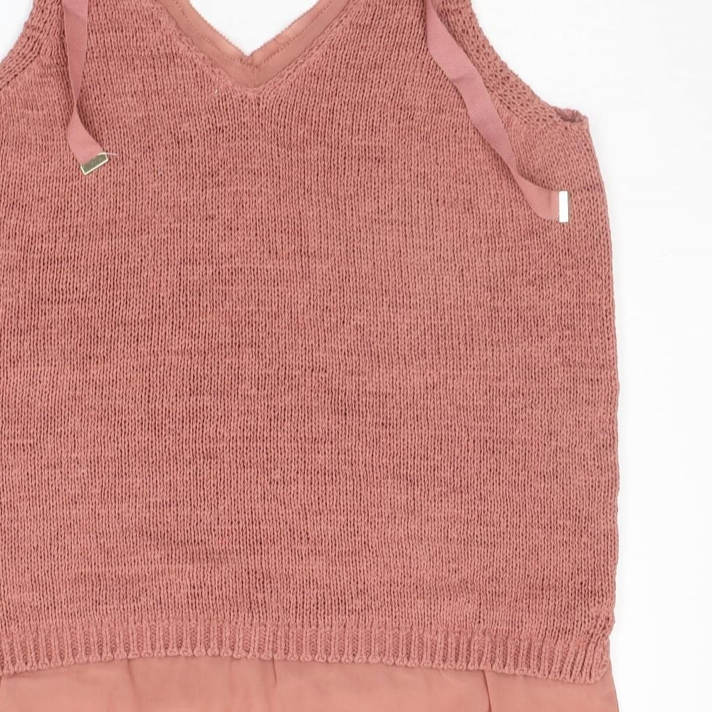 NEXT Womens Pink Pullover Jumper Size L