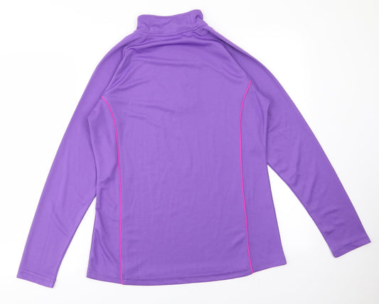 Preworn Womens Purple Pullover Jumper Size L