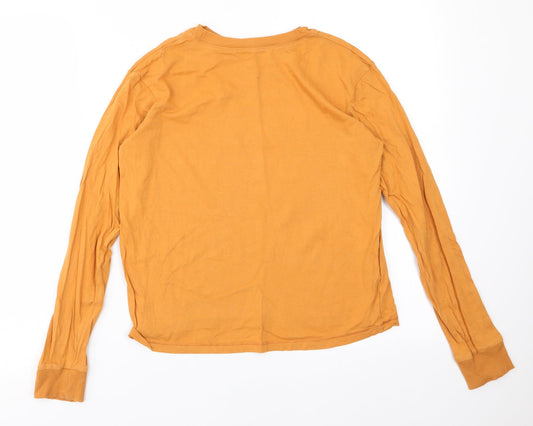 Tbar Womens Yellow Basic T-Shirt Size XS