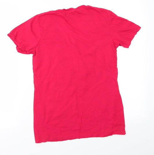 Porter craft & Design Womens Red Basic T-Shirt Size S - Jarunee