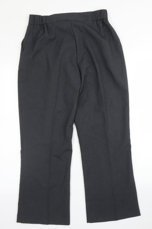 Damart Womens Grey Trousers Size 12 L24 in