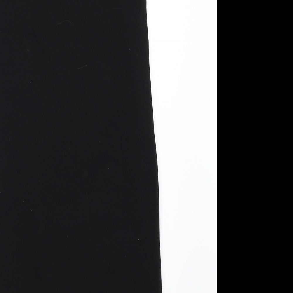 Boohoo Womens Black Bodycon Size 4