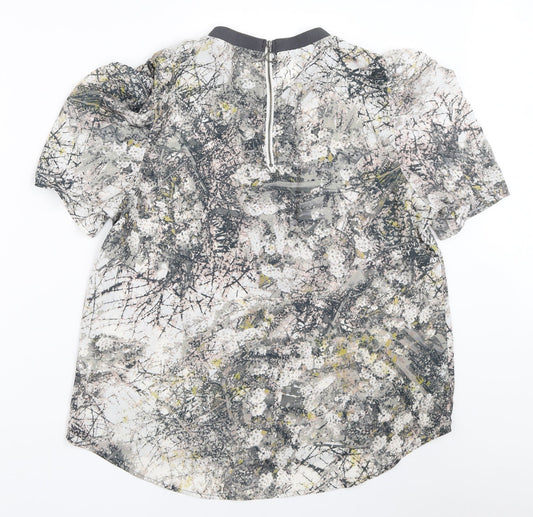 NEXT Womens Grey Basic Blouse Size 14