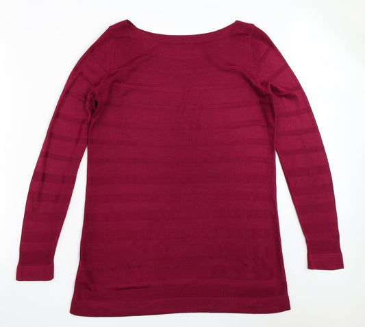 Marks and Spencer Womens Purple Pullover Jumper Size 12
