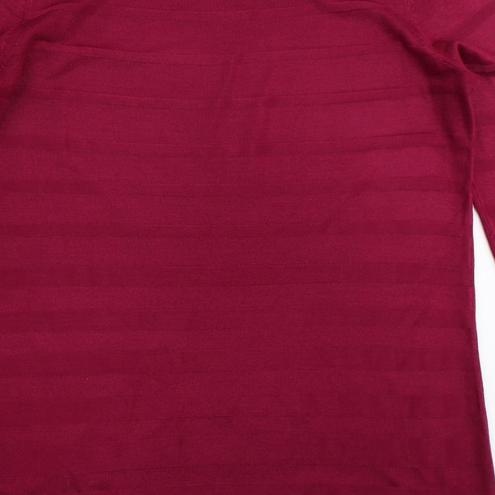 Marks and Spencer Womens Purple Pullover Jumper Size 12