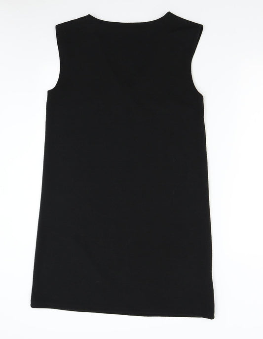 MNG Womens Black Slip Dress Size L