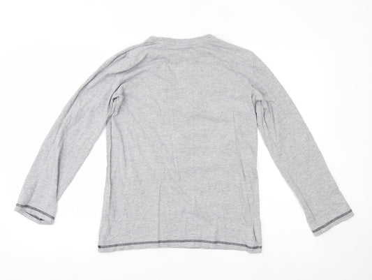 Threadboys Boys Grey Pyjama Top Size 13 Years - christmas