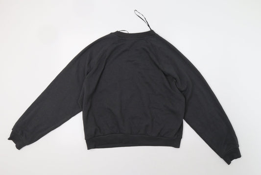 H&M Womens Grey Pullover Sweatshirt Size L
