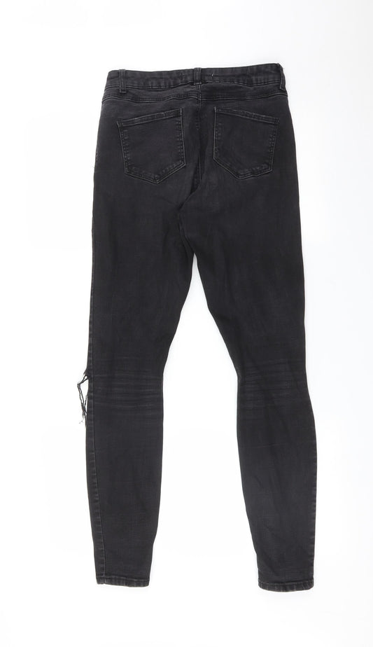 DENIM CO Womens Black Skinny Jeans Size 10 L29 in