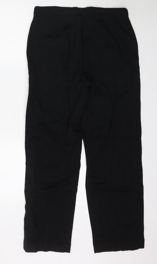 Kustom Kit Womens Black Trousers Size L L30 in