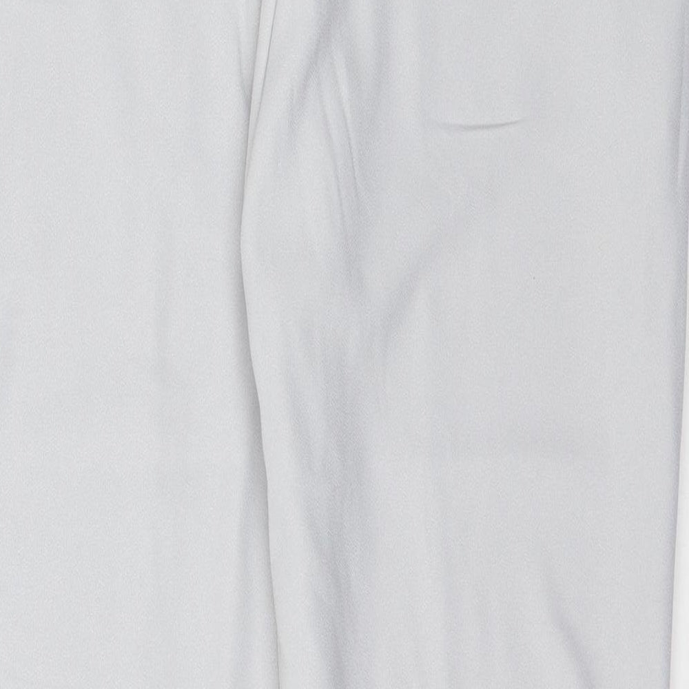 Preworn Womens Grey Trousers Size L L26 in
