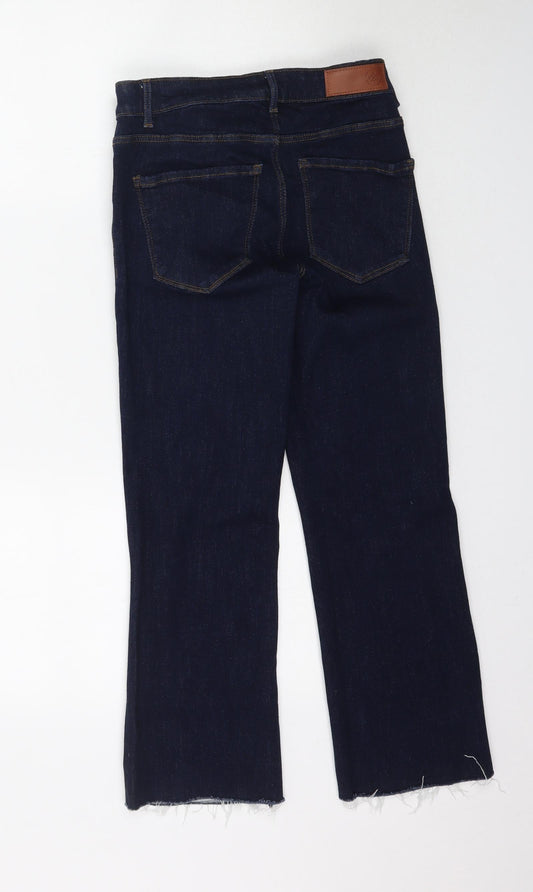 VERO MODA Womens Blue Denim Flared Jeans Size 26 L25 in - Kick flare