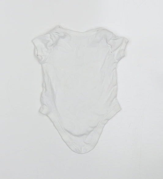 Matalan Girls White Leotard One-Piece Size 3-6 Months