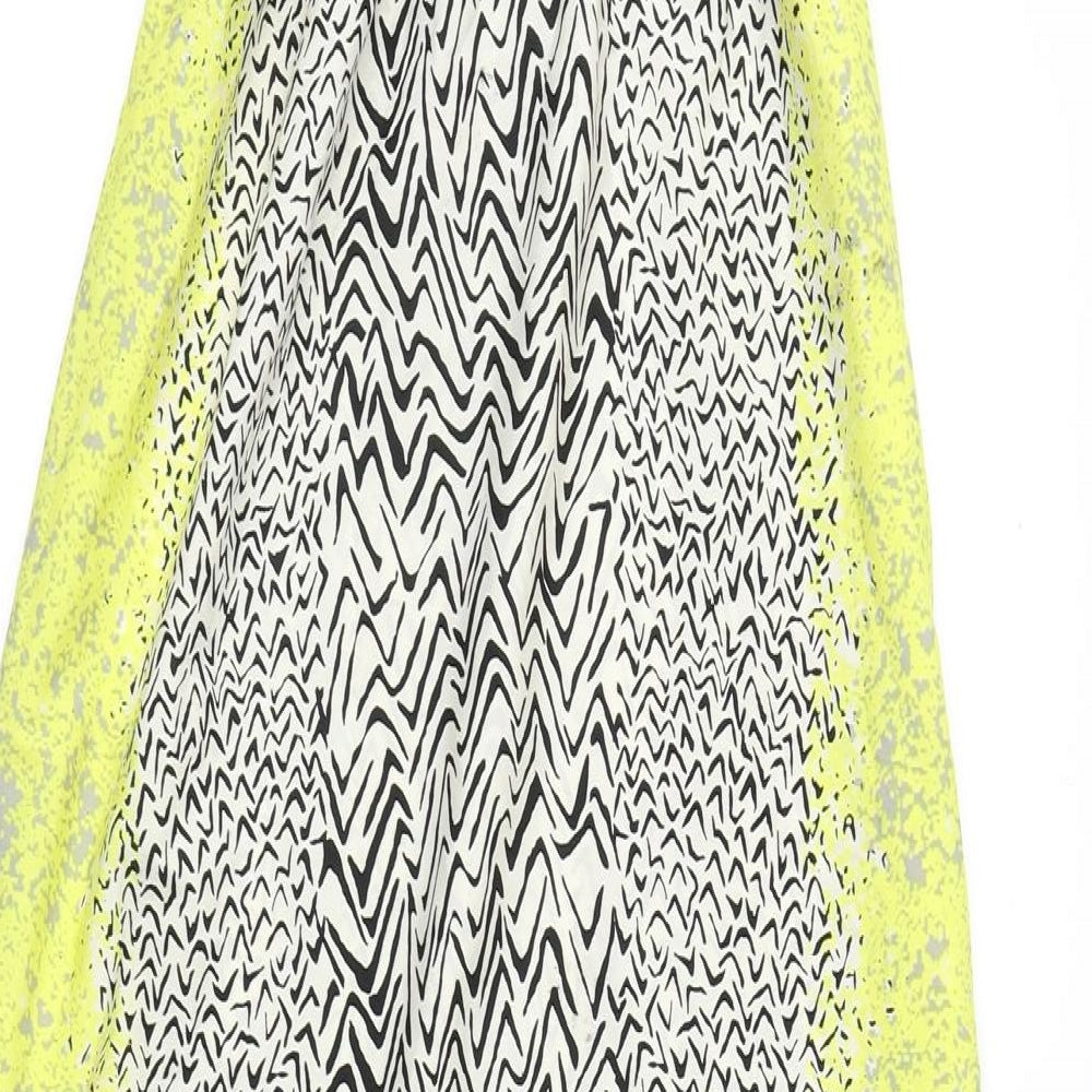 Dorothy Perkins Womens Multicoloured Animal Print Slip Dress Size 6