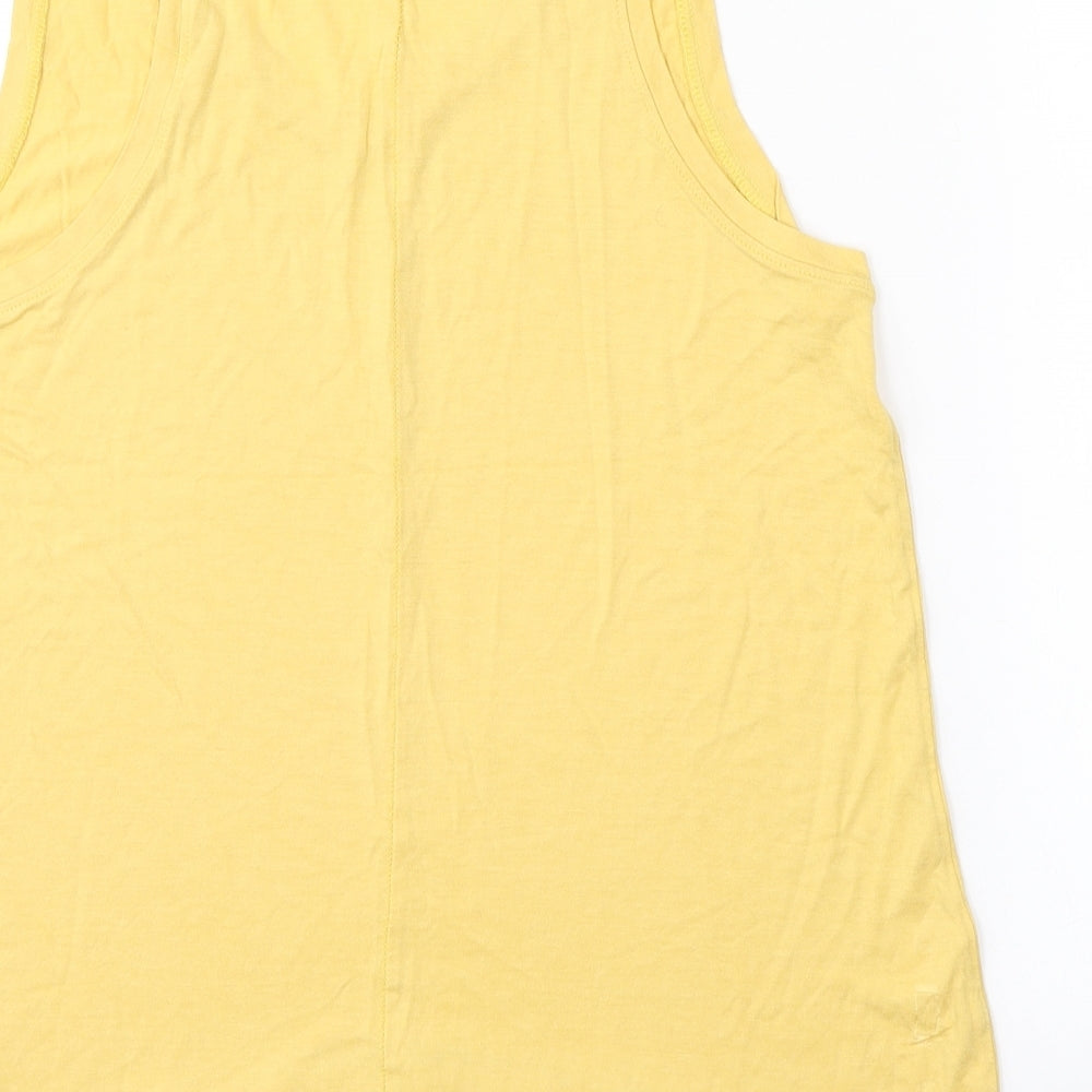 Gap Womens Yellow Basic Tank Size M
