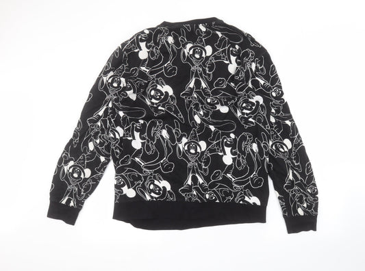 H&M Womens Black Pullover Jumper Size M