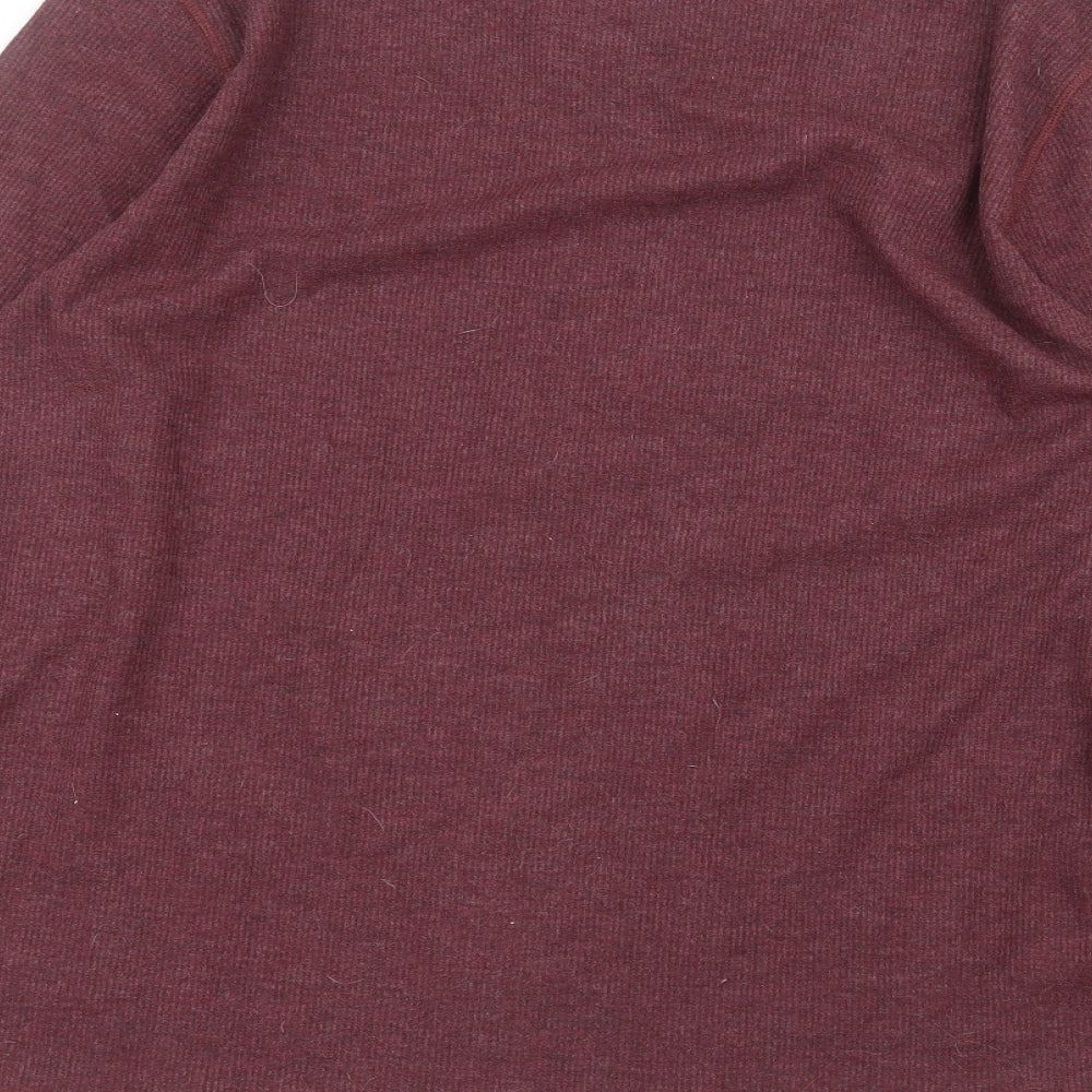 Womens UK XL Regular Eddie Bauer Purple Pullover