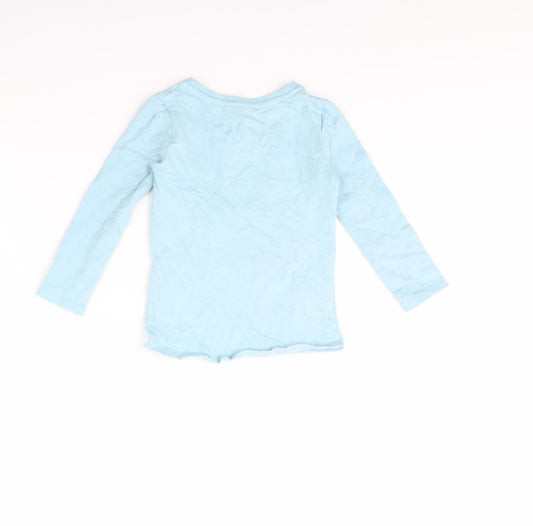LOL Girls Blue Basic T-Shirt Size 3 Years - LOL Dolls