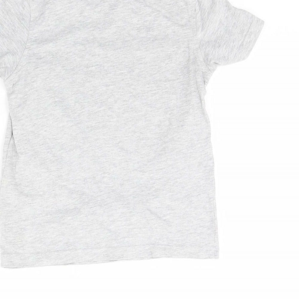 George Boys Grey Basic T-Shirt Size 5 Years
