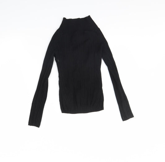 Miss Selfridge Womens Black Pullover Jumper Size 12