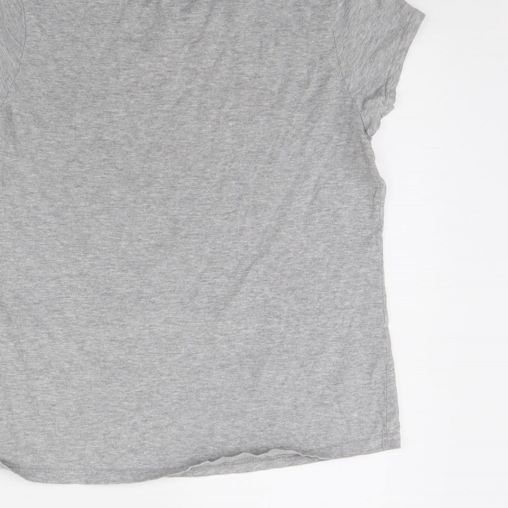 The range Womens Grey Solid Cami Pyjama Top Size 10 - Christmas