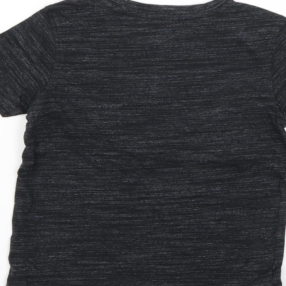 George Boys Grey Basic T-Shirt Size 5-6 Years