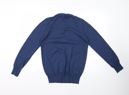 247 Mens Blue Pullover Jumper Size S