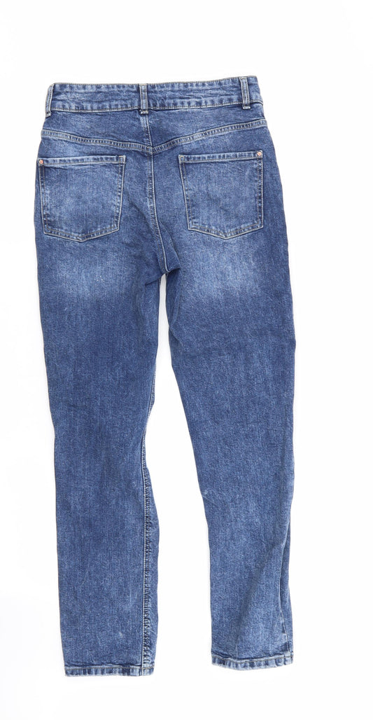 Dorothy Perkins Womens Blue Skinny Jeans Size 10 L29 in
