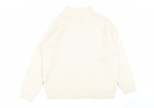 NEXT Womens Beige Pullover Jumper Size M