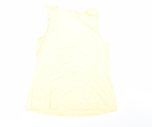 Asda George Womens Yellow Basic Tank Size 14