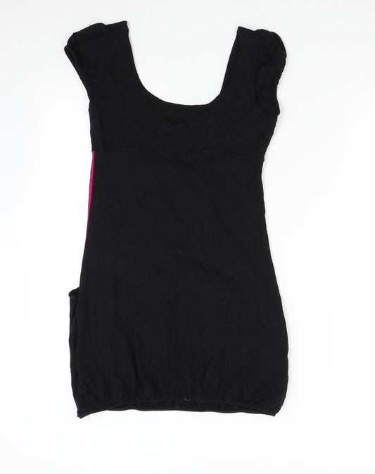 Evita Womens Black Slip Dress Size 10