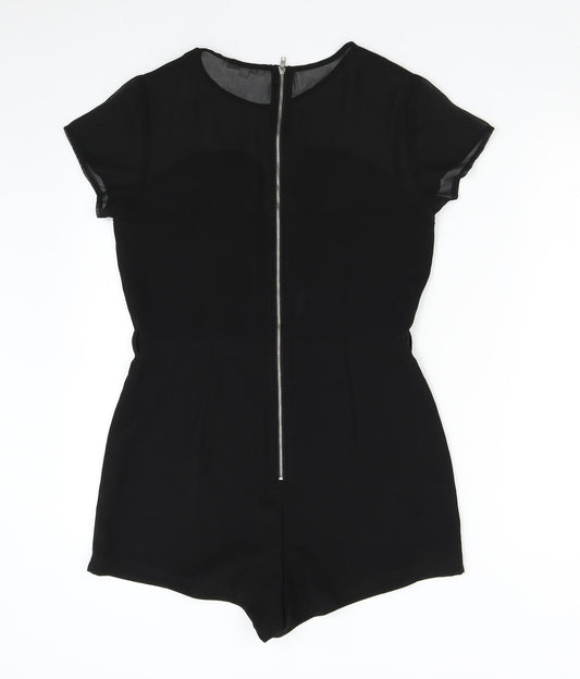 Glamorous Womens Black Jumpsuit One-Piece Size S