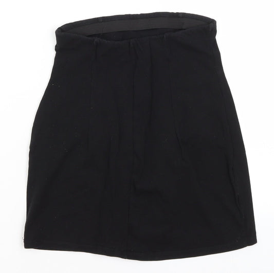 ASOS Womens Black Basic T-Shirt Size 8