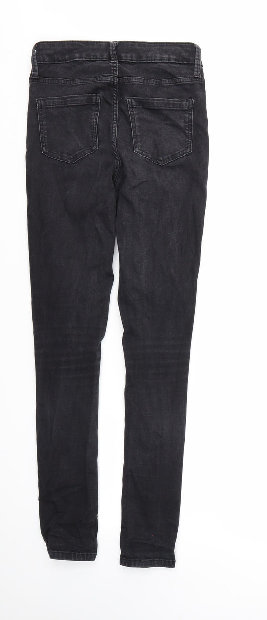 Oasis Womens Black Skinny Jeans Size 8 L29 in