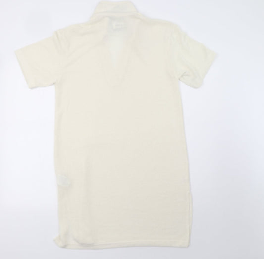 H&M Womens White A-Line Size S