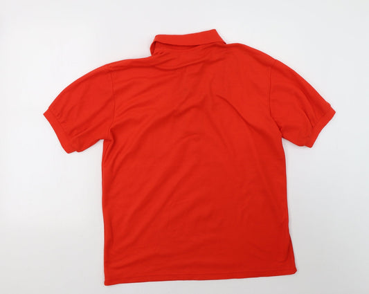 pumalio Mens Red Polo Size XL