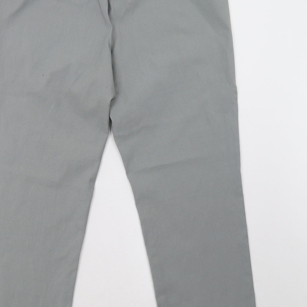 Preworn Womens Grey Trousers Size 18 L27 in