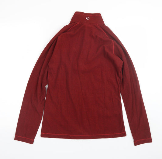 Regetta Womens Red Striped Pullover Sweatshirt Size 8