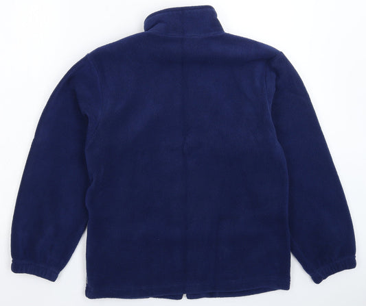 School Trends Boys Blue Fleece Jacket Size L