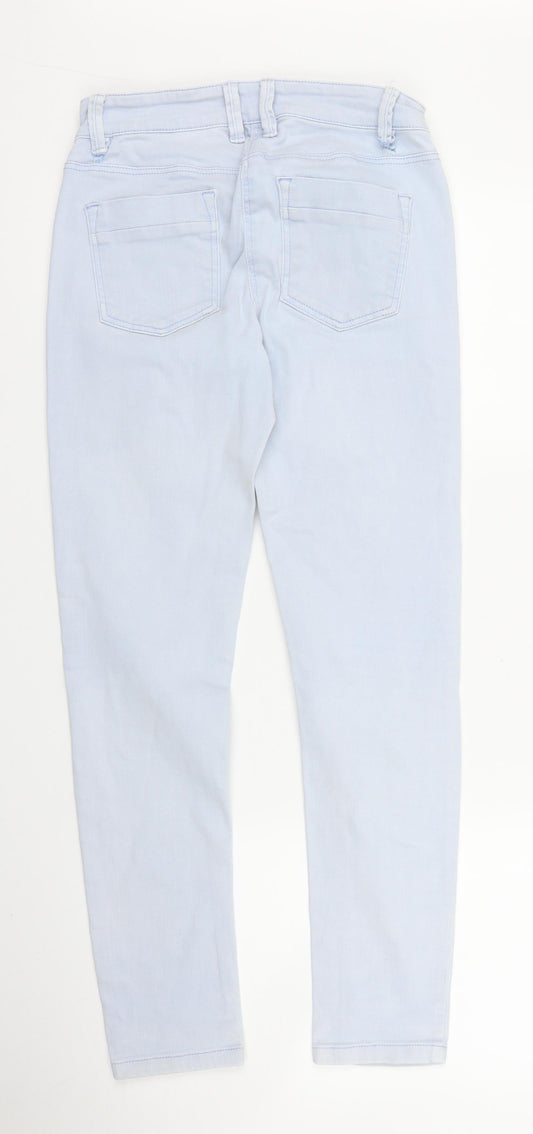 NEXT Womens Blue Denim Skinny Jeans Size 6 L26 in