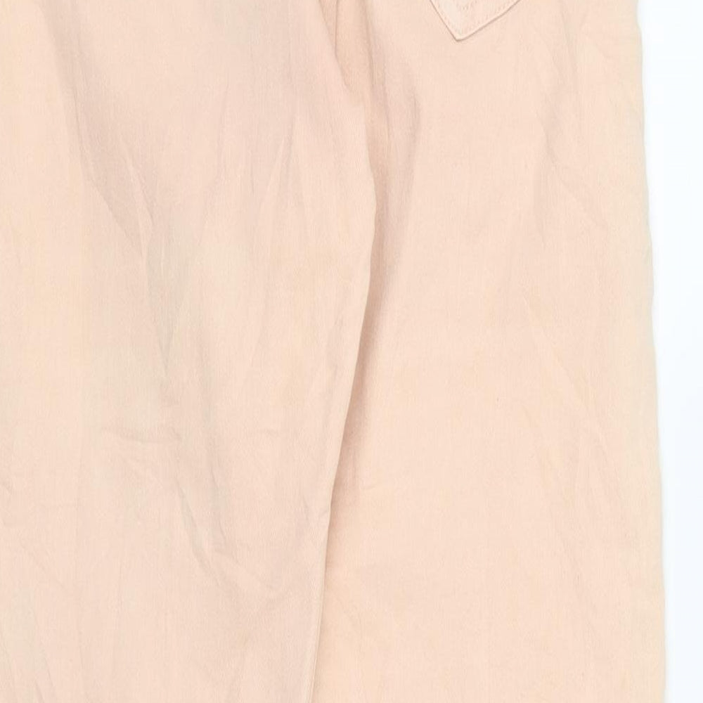 Bershka Womens Pink Skinny Jeans Size S L26 in