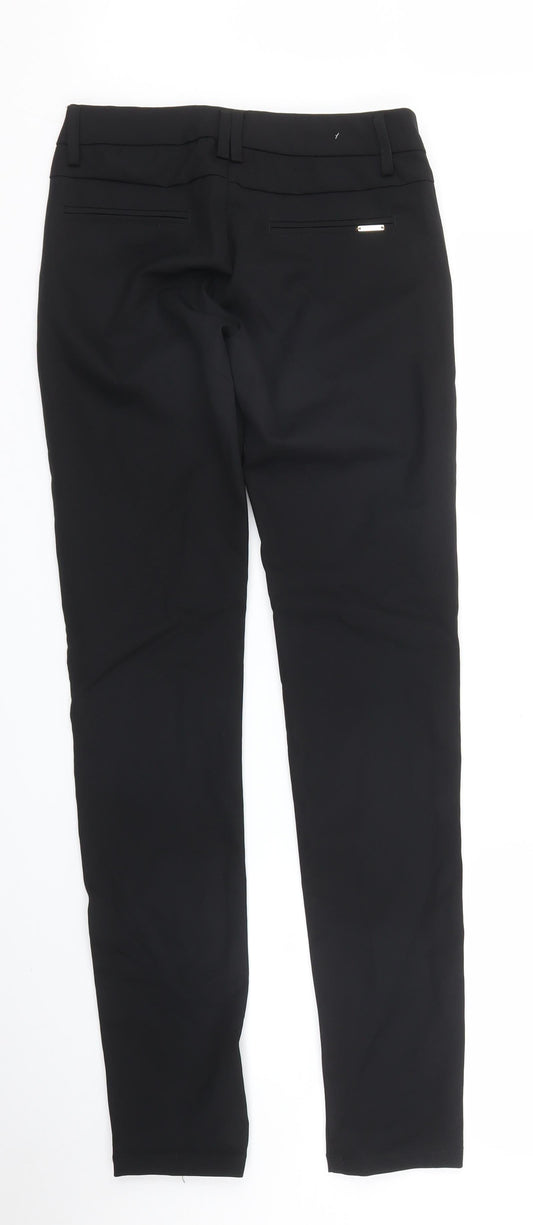 M. Sara Womens Black Carrot Trousers Size 26 in L31 in