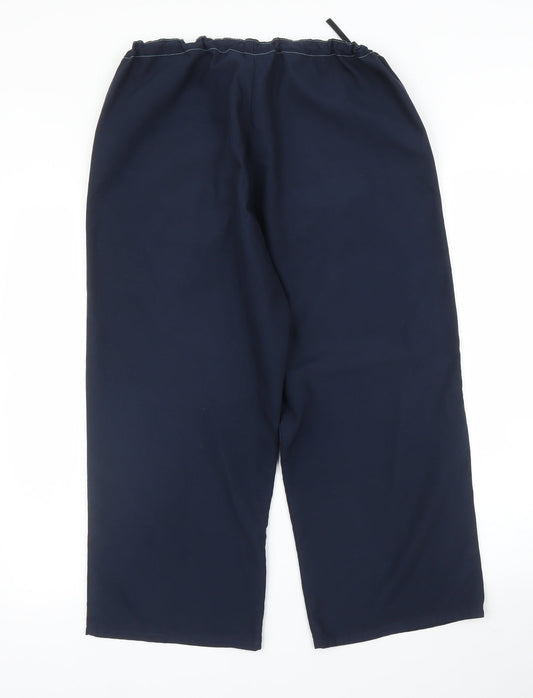 Dorothy Perkins Womens Blue Capri Trousers Size 14 L22 in