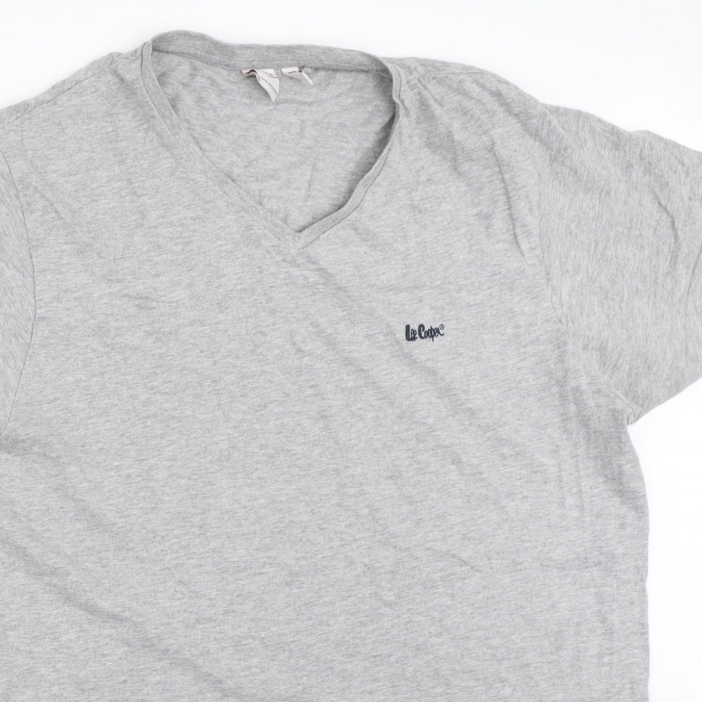 Lee Cooper Mens Grey T-Shirt Size L