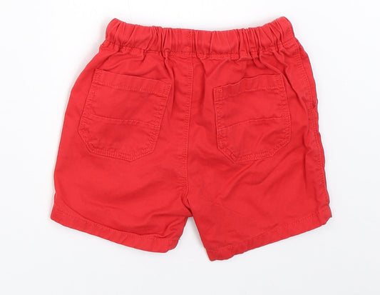 NEXT Boys Red Cropped Trousers Size 18-24 Months