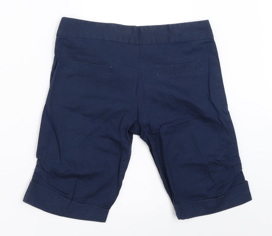 Angel Womens Blue Chino Shorts Size S