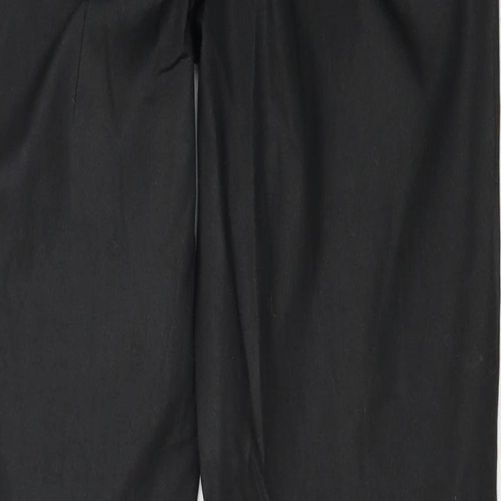 Topshop Womens Black Trousers Size 10 L28 in