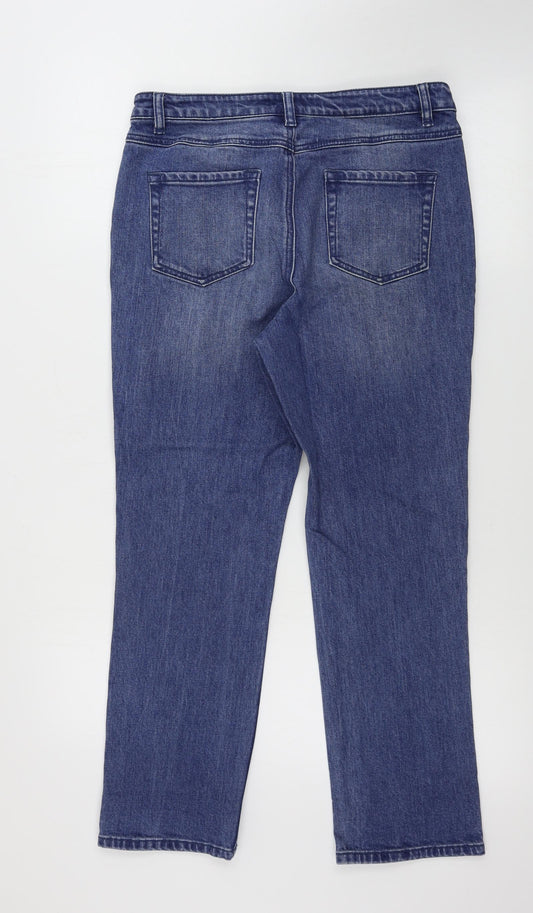 r design Womens Blue Skinny Jeans Size 10 L25 in