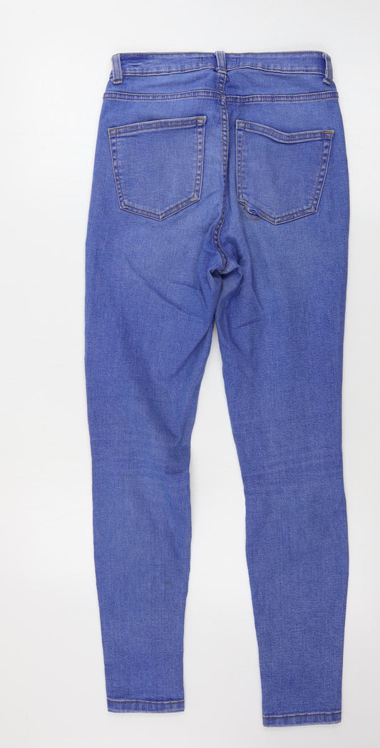 denim co Womens Blue Skinny Jeans Size 10 L26 in