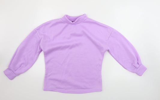 Preworn Womens Purple Pullover Jumper Size M